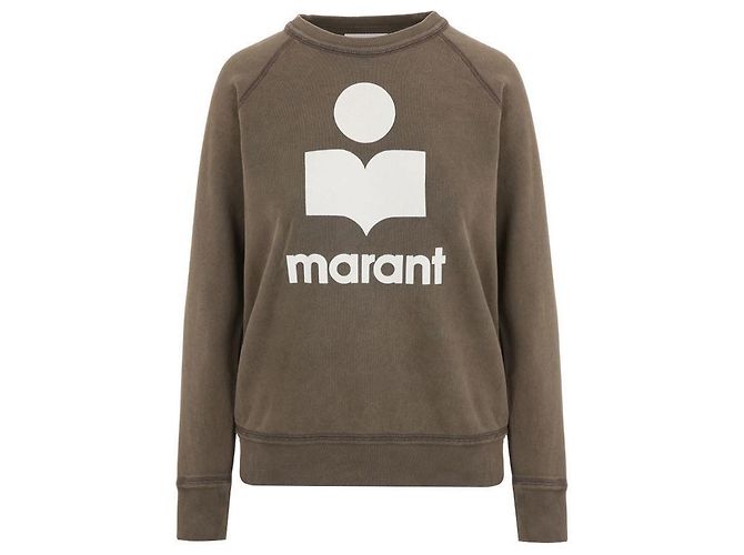 Isabel Marant Sudadera DBEC MILLYNY Blanco - vista 2