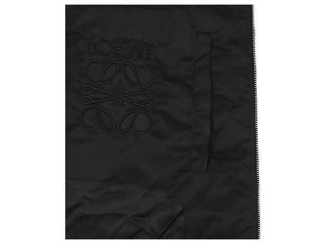 Loewe Anagram Patch Nylonjacke Schwarz - Ansicht 10