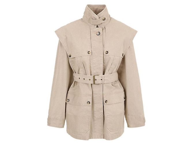Isabel Marant MALIKA Arbeitsjacke Weiß - Ansicht 2