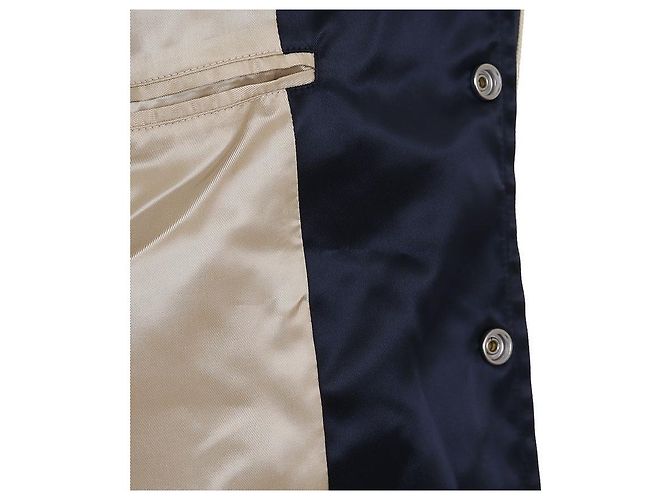 Céline Jaqueta de nylon satin Teddy Azul - vista 11