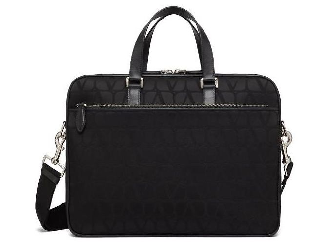 Valentino Maletín Economograph Negro - vista 4