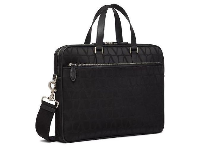 Valentino Maletín Economograph Negro - vista 6