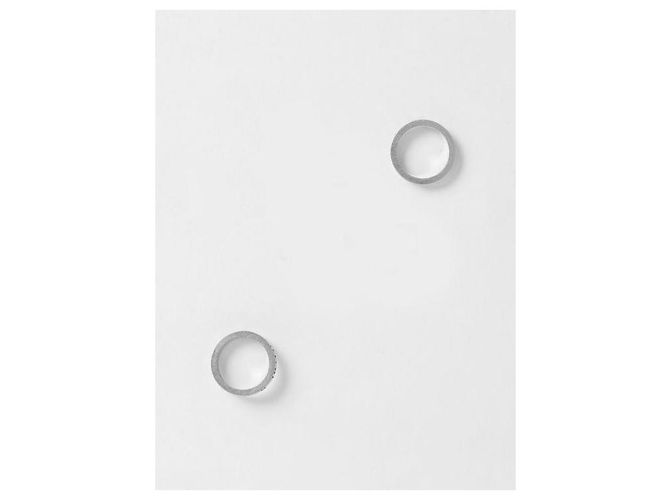 Maison Martin Margiela Numbered Earrings Silvery - view 4
