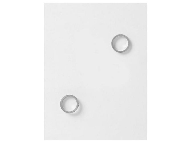 Maison Martin Margiela Numbered Earrings Silvery - view 5