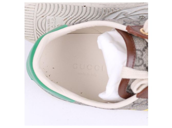Gucci Fake Damen Sneaker aus Canvas Braun - Ansicht 10