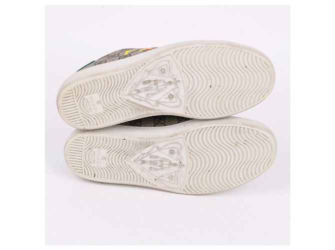 Gucci Fake Damen Sneaker aus Canvas Braun - Ansicht 9