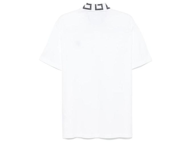 Versace Poloshirt mit kurzen Ärmeln Weiß - Ansicht 5