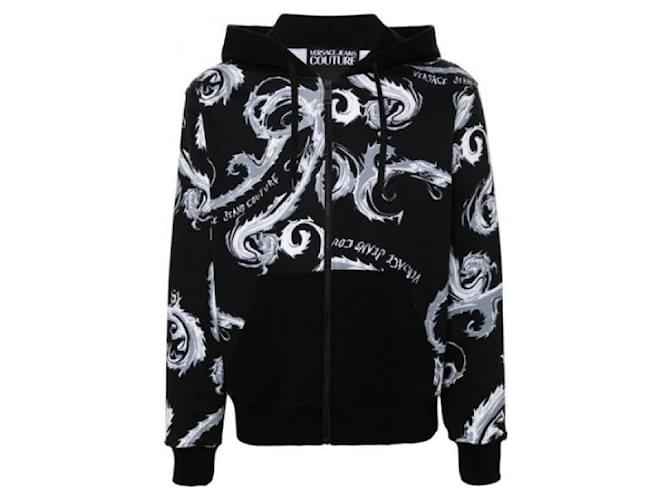 Versace Regular Fit Hoodie Schwarz - Ansicht 5