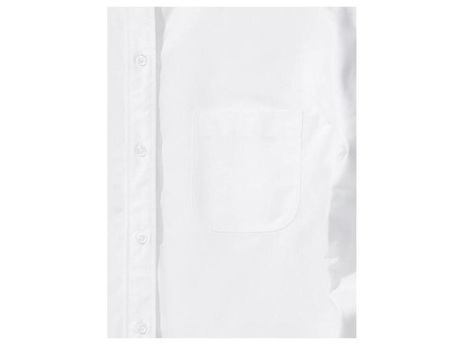 Thom Browne Camicia classica in cotone Oxford Bianco - vista 8