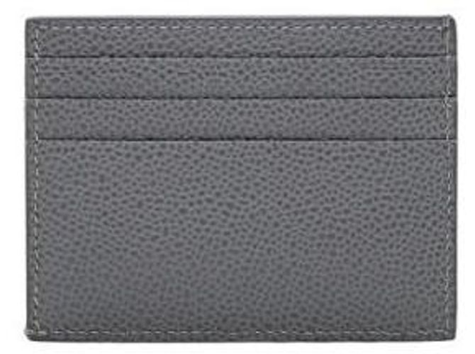 Thom Browne Pebble Grain Note Compartment Single Card - view 5