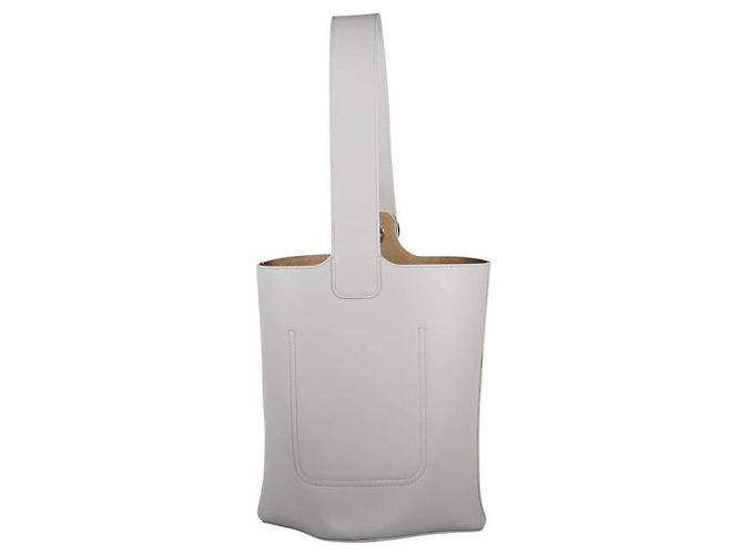 Loewe Secchiello Medio Pebble in Pelle di Vitello Liscia - vista 6