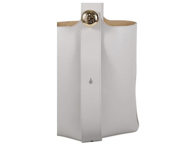 Loewe Secchiello Medio Pebble in Pelle di Vitello Liscia - vista 7