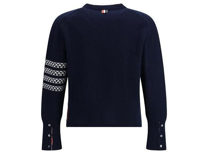 Thom Browne Jersey de punto Hector de lana merina para las fiestas - vista 5