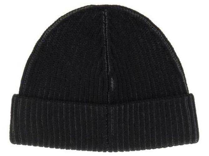 Kenzo Gorro de lã com patch de logo Preto - vista 5
