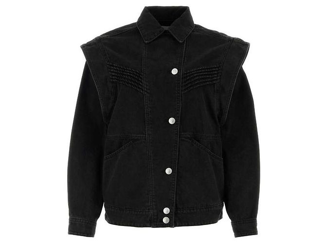 Isabel Marant Jeansjacke Schwarz - Ansicht 4