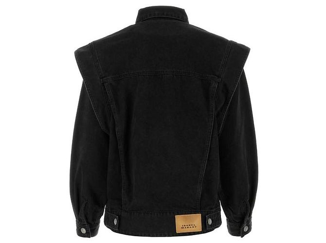 Isabel Marant Jeansjacke Schwarz - Ansicht 5