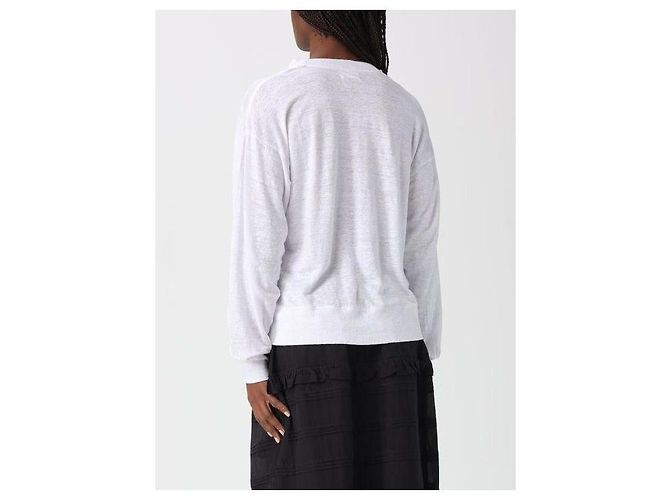 Isabel Marant Leinen Langarm-T-Shirt - Ansicht 5
