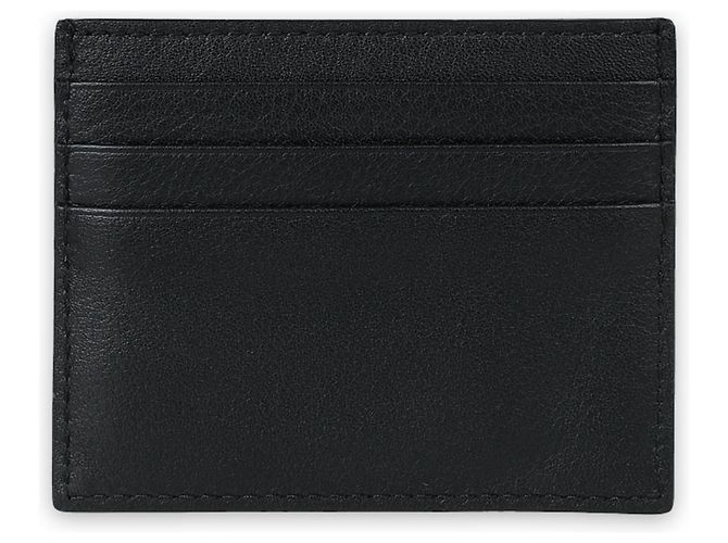 Prada Cartera de metal con logo dorado Negro - vista 3