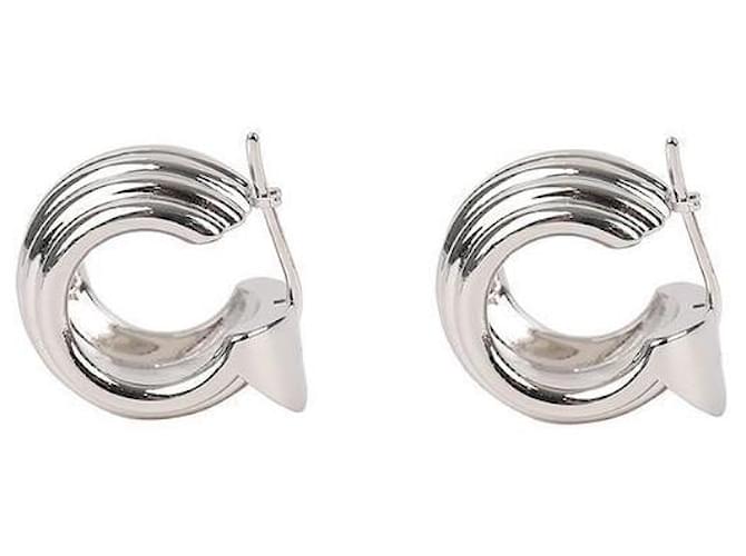 Salvatore Ferragamo Orecchini Gancini Argento - vista 5