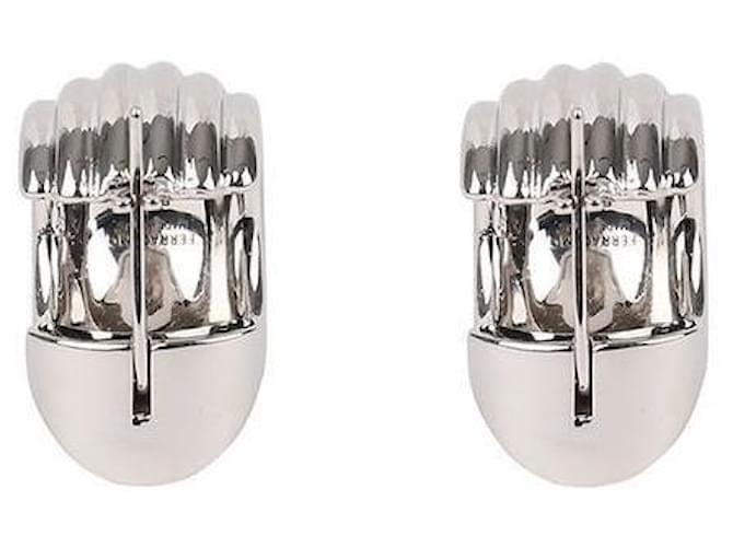 Salvatore Ferragamo Orecchini Gancini Argento - vista 6