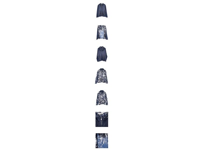 Hermès Cavalcade Cider Reversible Men's Blouson Ocean Blue - view 2