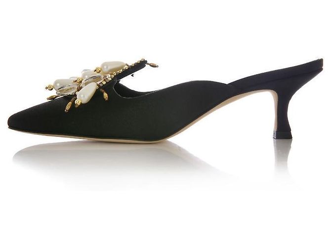 Manolo Blahnik Jewel Pearl Mule von BLCK ORIENTALIA - Ansicht 3