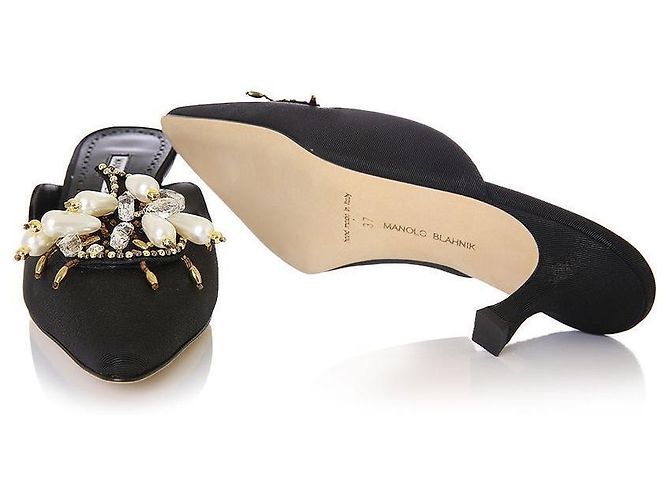 Manolo Blahnik Jewel Pearl Mule von BLCK ORIENTALIA - Ansicht 6