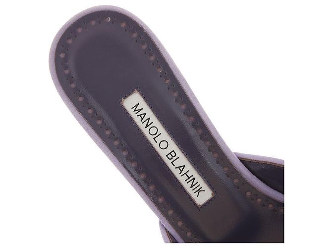 Manolo Blahnik Mule MPURBPUR MAYSALEBI Porpora - vista 10