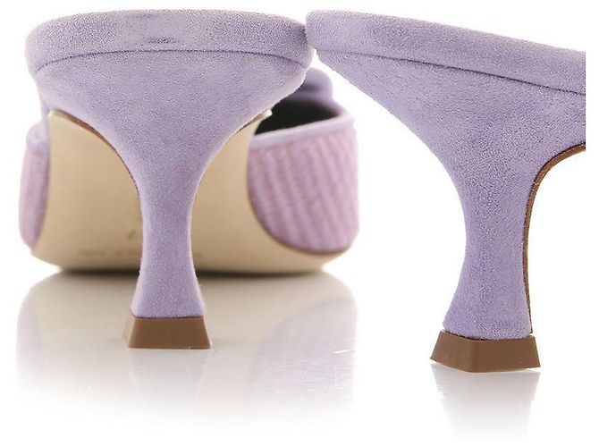 Manolo Blahnik Mule MPURBPUR MAYSALEBI Porpora - vista 11