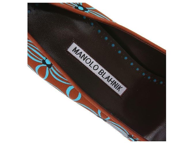 Manolo Blahnik Décolleté MAYSALEPUMP Multicolore - vista 11