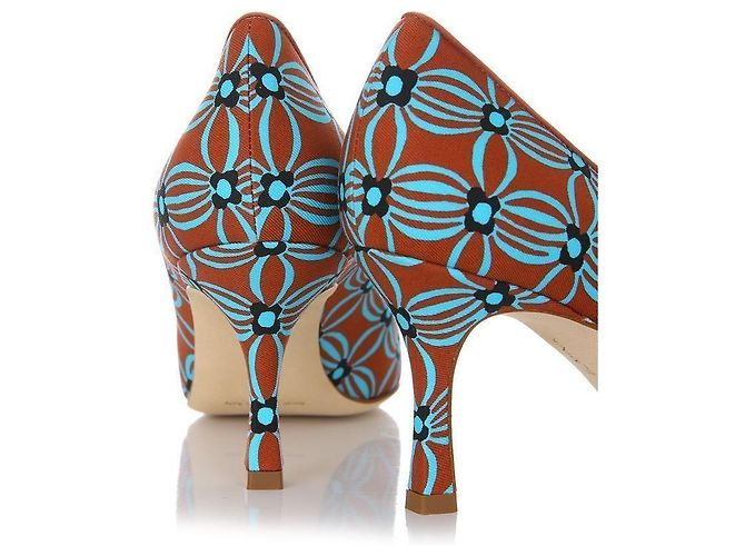 Manolo Blahnik Décolleté MAYSALEPUMP Multicolore - vista 12
