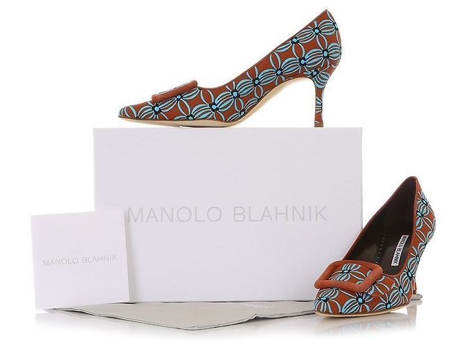 Manolo Blahnik Décolleté MAYSALEPUMP Multicolore - vista 13