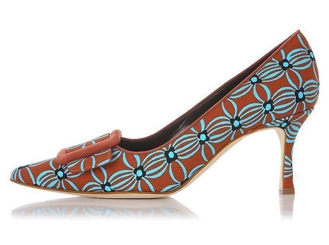Manolo Blahnik Décolleté MAYSALEPUMP Multicolore - vista 4