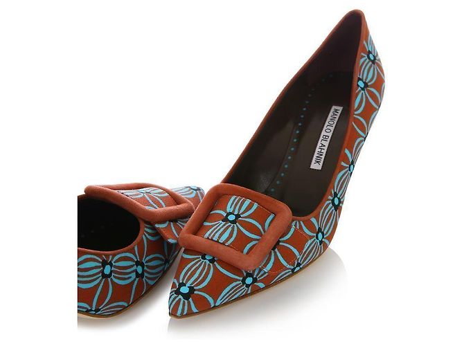 Manolo Blahnik Décolleté MAYSALEPUMP Multicolore - vista 8