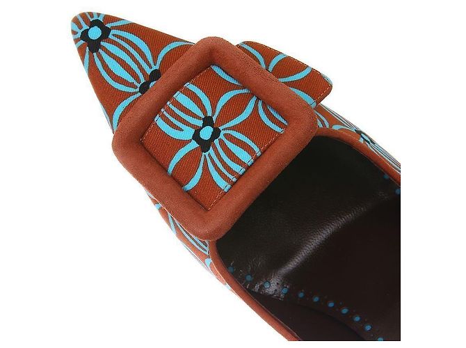Manolo Blahnik Décolleté MAYSALEPUMP Multicolore - vista 9