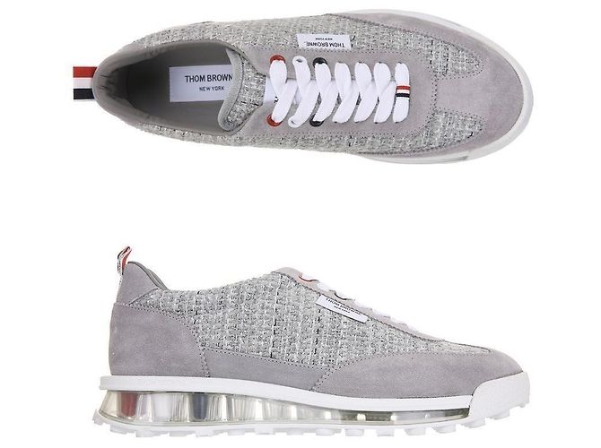 Thom Browne Cotton Runner Sneakers - view 2