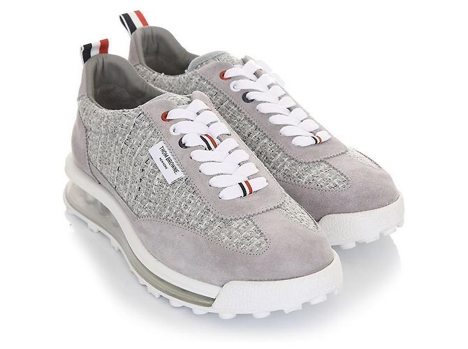 Thom Browne Cotton Runner Sneakers - view 4