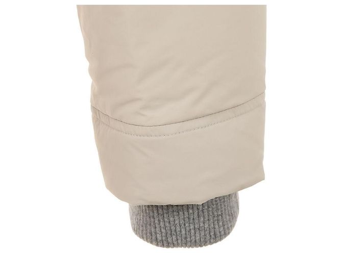 Brunello Cucinelli Taft-Hooded-Padding-Jacke Weiß - Ansicht 9