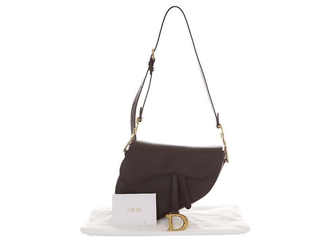 Saddle Dior Mittelgroße weiche Satteltasche Lila - Ansicht 10
