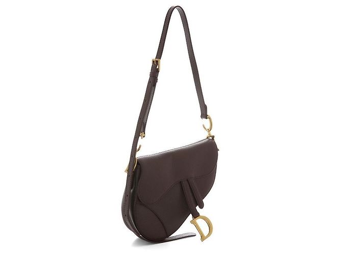 Saddle Dior Mittelgroße weiche Satteltasche Lila - Ansicht 3