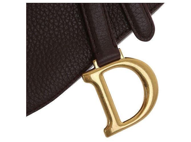 Saddle Dior Mittelgroße weiche Satteltasche Lila - Ansicht 6