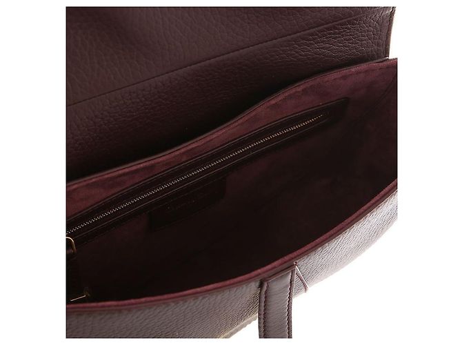 Saddle Dior Mittelgroße weiche Satteltasche Lila - Ansicht 8