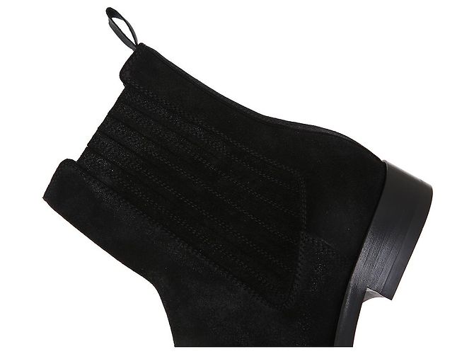 Brunello Cucinelli Suede Chelsea Boots Black - view 9