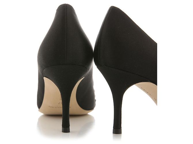 Manolo Blahnik Décolleté BLCK ASAPUMP Nero - vista 10