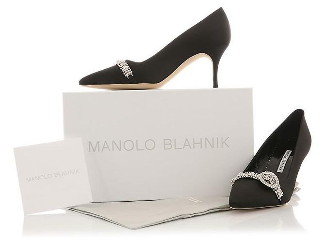 Manolo Blahnik Décolleté BLCK ASAPUMP Nero - vista 11