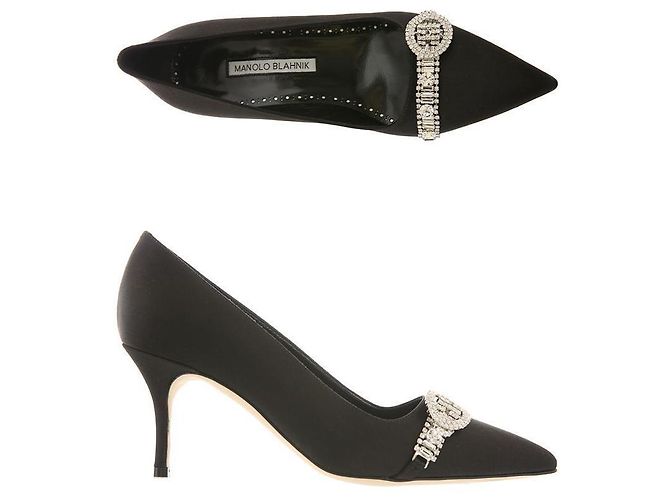Manolo Blahnik Décolleté BLCK ASAPUMP Nero - vista 2