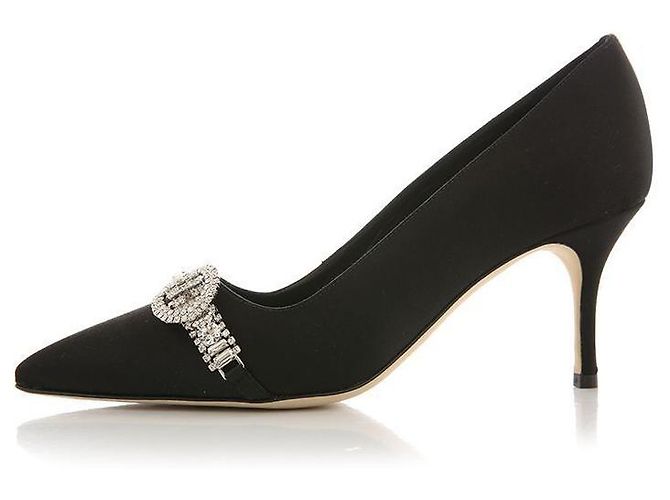 Manolo Blahnik Décolleté BLCK ASAPUMP Nero - vista 3