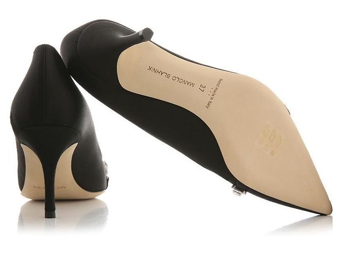 Manolo Blahnik Décolleté BLCK ASAPUMP Nero - vista 5