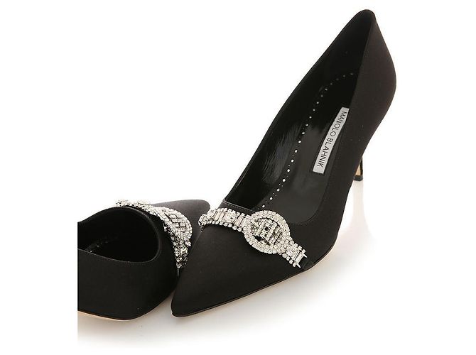 Manolo Blahnik Décolleté BLCK ASAPUMP Nero - vista 6