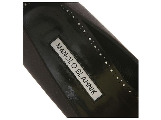 Manolo Blahnik Décolleté BLCK ASAPUMP Nero - vista 9